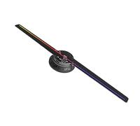 3D Hologram Fan,Hologram Fan Projector Advertising Display for Christmas, Halloween,Business,Shop,Holiday 16.5inch Holographic with 700 Video Library