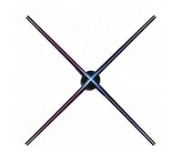 3D Hologram Fan Hologram Projector 100cm Hologram Equipment Holographic LED FAN