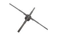 3D Hologram Fan Holographic Display Fast Heat Dissipation HD 722 LED Multi Splicing Function Support PC for Hotel