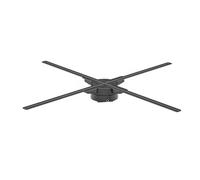 3D Hologram Fan LED Holographic Projector Player Advertising Display 3D Hologram Fan Wifi Cloud App Control