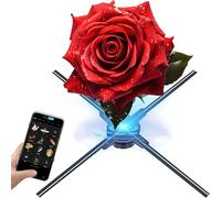 3D Hologram Fan, Naked Eye 3D Projection Advertising Machine, with App+WiFi+700 Video Boxes+Splicing, for Business Store Advertising. 56cm-22.05in