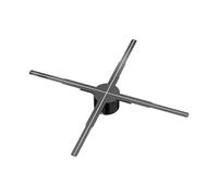 3D Hologram Fan, P62 3D Hologram Projector Fan Remote Wifi Control Commercial Advertising Lights Logo Picture For Ad Festivals for Bar,Casino,Party