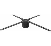 3D Hologram Fan Projector, 638 LED Beads, Christmas Party Advertising Display, Naked Eye 3D Stereo Imaging Decoration