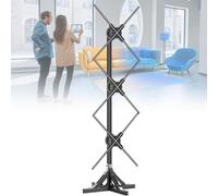 3D Hologram Fan Projector for Advertising Display, 1x3 Video Wall for Human Size Animation Video Projection, Ideal for Business Signage, Bar, Casino, Party