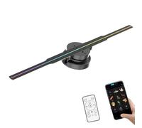 3D Hologram Fan Projector, HD LED Display with 1024 * 640px Resolution, Wi-Fi Enabled Advertising Display with 244 Lights, Ideal for 3D Visual Presentations
