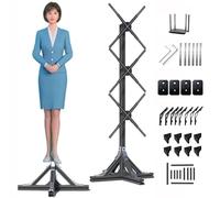 3D Hologram Fan Projector with Remote Control, Human Size Video Wall for Advertising in Shops, Bars, and Parties