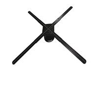 3D Hologram Fan, The New 65 Cm 896 Lamp Beads Naked Eye 3D Holographic Advertising Machine, Rotating Suspended Aerial Imaging, Intelligent Dazzling Screen(UK)