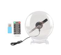 3D Hologram Fan WiFi Projector Eye 3D Display 1080x160 80pcs LED Beads 3D Hologram Projector Advertising Display