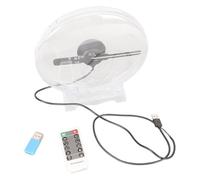 3D Hologram Fan WiFi Projector with Transparent Protective Cover, Lightweight and Easy to Use