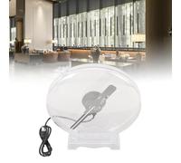 3D Hologram Fan WiFi Projector with Transparent Protective Cover, Lightweight and Easy to Use, Suitable for Stores, Offices, and More