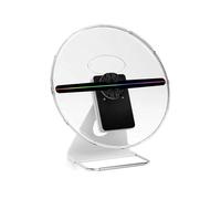 3D Hologram Fan With SD Led Advertising Equipment 3d Hologram Display Fanfor Desktop Office Room Show
