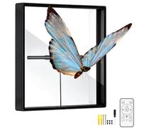 3D Hologram LED Fan Projector, 45CM Holographic Display with Aluminium Alloy Cover for Business Signs and Bar Animation Videos