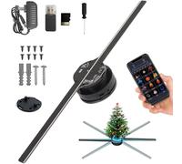 3D Hologram LED Fan Projector - WiFi App Control for Stunning Visual Displays at Parties and Events