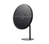3D Hologram Projection Fan 30CM Desktop LED Holographic Light Player Advertising Display Machine Support MP4/AVI/RMVB/JPG/PNG(Black)