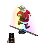 3D Hologram Projector 1080 X 276P, 276 LEDs, Starry Sky Projector Software App Control, Mini Projector 3D Effect for Shopping Malls Restaurants (UK Plug)