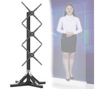 3d Hologram Projector - 48cm Holographic Fan Video Wall For Human Size Led Display, Bluetooth Speaker & App Control