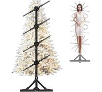 3D Hologram Projector Advertising Display,3D Hologram Fan With Computer App Control - Spinning Led Fan For Shop,Halloween Projector Hologram,Bar - Interactive Holographic Display 56CM*3PCS