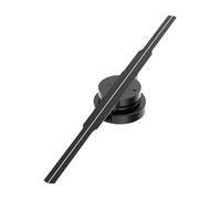 3D Hologram Projector Advertising Display Fan Wall Mounted Player 3D Naked Eye HD LED Photo Video Fan