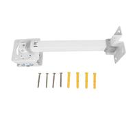3D Hologram Projector Ceiling Bracket, Adjustable Extendable Mount for 3D Holographic Fan Advertising Machine, White Aluminium Alloy, Supports 32 100cm Projectors