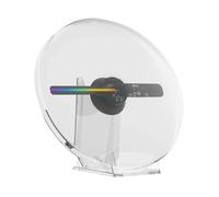 3D Hologram Projector Fan Desktop Led Screen Holographic Player Advertising Machine With Audio Playback Photos Videos Display