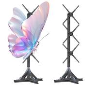 3D Hologram Projector - Large Mobile Display for Advertising, Halloween, Bars, Casinos, and Parties - Interactive Video Wall Experience