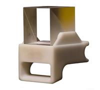 3D Holographic Display For Cube: Customizable Weather Clock & GIF Animation, Real-Time Info Electronic Photo Album for Desktop Decor, Plastic, Black/White(black)