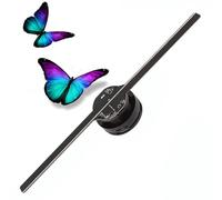 3D Holographic Fan, 42cm Air Imaging Hologram Fan with 224 LED Beads