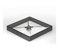 3D Holographic Fan Display with Remote & APP Control for Dynamic Advertising and Marketing