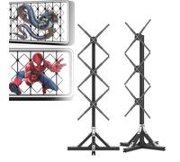 3D Holographic Fan Video Projector with 576 LED Beads - Desktop Advertising Display for Halloween, Commercial Stores, Bars, and Parties