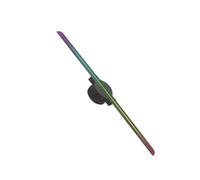 3D Holographic Floating Projection LED Fan Advertising Machine Aerial Imaging 42cm Naked Eye Display Retail Storefront