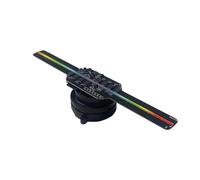 3D Holographic Projection Fan Advertising Machine Suspended In the Air Hologram Projector Rotating Advertising Machine,18cm