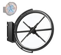 3D Holographic Projector, Double-Sided LED Rotating Sign, Smart App Control, Waterproof Display for Restaurants, Cafes, and Shops