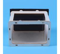 3D Holographic Projector - Home Theater Phone Projector, Mobile DIY Hologram Display, Interactive Parent-Child Learning, Compact Wood Acrylic Design, Educational Physics Experiment, Creative Fun