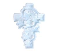 3D Holy Cross Silicone Mold Aromatherapies Soap Making Chocolate Candy Decorating Tool Household Molds
