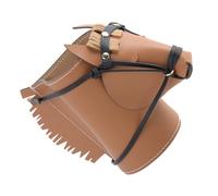 3D Horse Head Leather Pen Container Desktop Organiser Storage Container for Pens Pencil Cosmetics Tool and Small Items Decorative Horse Head Pen Cup