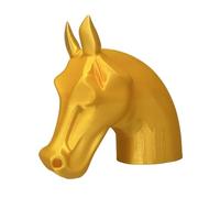 3D Horse Head Tow Hook Cover - Funny Trailer Hitch Cap, Dust Rust Prevention for Truck SUV, Decorative Accessory for Receiver, Universal Fit | for Holiday Housemoving