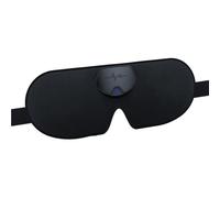 3D Hot Compress Eye Mask Head Massager Sleep Monitor Sleep Eye Mask Insomnia Treatment Releases Eye Pressure and Soothes Fatigue