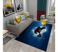 3D Ice Hockey Theme Printed Carpet Living Room Home Kids Play Floor Mat Bedside Sofa Coffee Table Area Rugs Lounge Decoration Bedroom Household Carpets 100 X 150 Cm, Easy Clean -73722771898