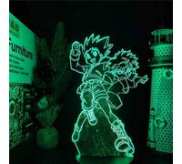 3D Illusion Lamp Anime Hunter X Hunter Gon and Killua 3D Led Anime Lamp Night Lights Illusion Table Lamp for Home Decor Lamp Led Night Light for