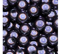 3D Illusion Miracle Acrylic Beads 4 mm / 100pcs (Black)