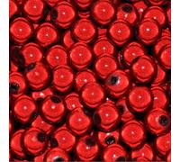 3D Illusion Miracle Acrylic Beads 4 mm / 100pcs (red)