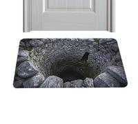 3D Illusion Rug | Non-slip Waterproof Mat,Bottomless Hole Design Kitchen Mat | For Floor Decoration Living Room Bedroom Kitchen Entrance Door