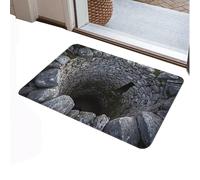 3D Illusion Rug | Non-slip Waterproof Mat - Deep Abyss Design Door Mat - For Floor Decoration Living Room Bedroom Kitchen Entrance Door