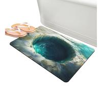 3D Illusion Rug | Realistic Trap Bottomless Hole Door Pad | 3D Carpet Rugs,for Indoor Outdoor Home Living Room Bedroom Kitchen Bathroom Porch Entrance Stair Zone Playroom Bath Welcome Decor