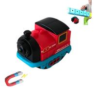 3d Infinity Track Replacement Electric Train Cars, Usb Rechargeable Electric Tain, Compatible With Klickrail Electrictrain Set,cannot Operate Alone,for Use With Tracks Only (Red 1pcs)