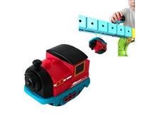 3D Infinity Track,Replacement Magnetic Electric Train Cars for Klick Rail Electric Train Set Tracks,3D Trains Routes with Mix-and-Match Stem Cubes,Add-On Accessory for Kids
