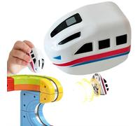 3D Infinity Track, Replacement Magnetic Electric Train Cars for klick Rail, Rechargeable 3D Infinity Track Train Head for Flexible Race Tracks,Cannot Operate Alone, Tracks & Cable Not Included