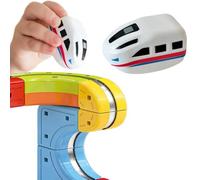 3D Infinity Track, Replacement Magnetic Electric Train Cars for klick Rail,Replacement Magnetic Electric Train Cars for klick Rail, Rechargeable Trains Toy, Cannot Operate Alone