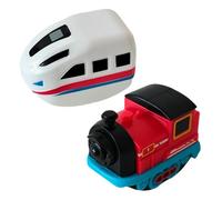 3D Infinity Track, Replacement Magnetic Electric Train Cars for Klick Rail, USB Rechargeable Add-On for Electric Trains Set Tracks, Cannot Operate Alone, Tracks & Cable Not Included