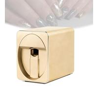 3D Intelligent Nail Art Machine, Digital Nail Design Machine Printer, 30s Done, 1000+ Designs, DIY Nail Printer Control Through Mobile App for Beauty & Personal Care(Brass)